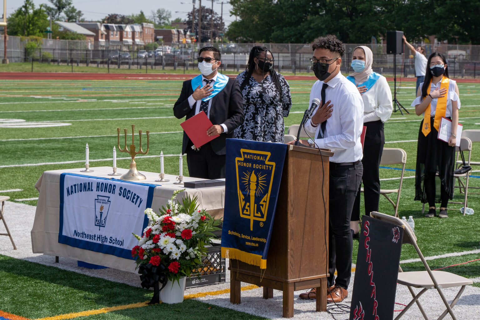 2021 National Honor Society Induction Ceremony Northeast High School