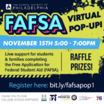 PSD FAFSA Virtual Pop Up!