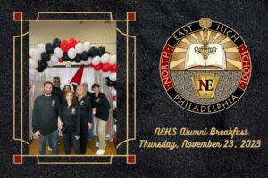 Some of the Board members of the NEHS Alumni Association on Thanksgiving morning before the football game with Central High school.
