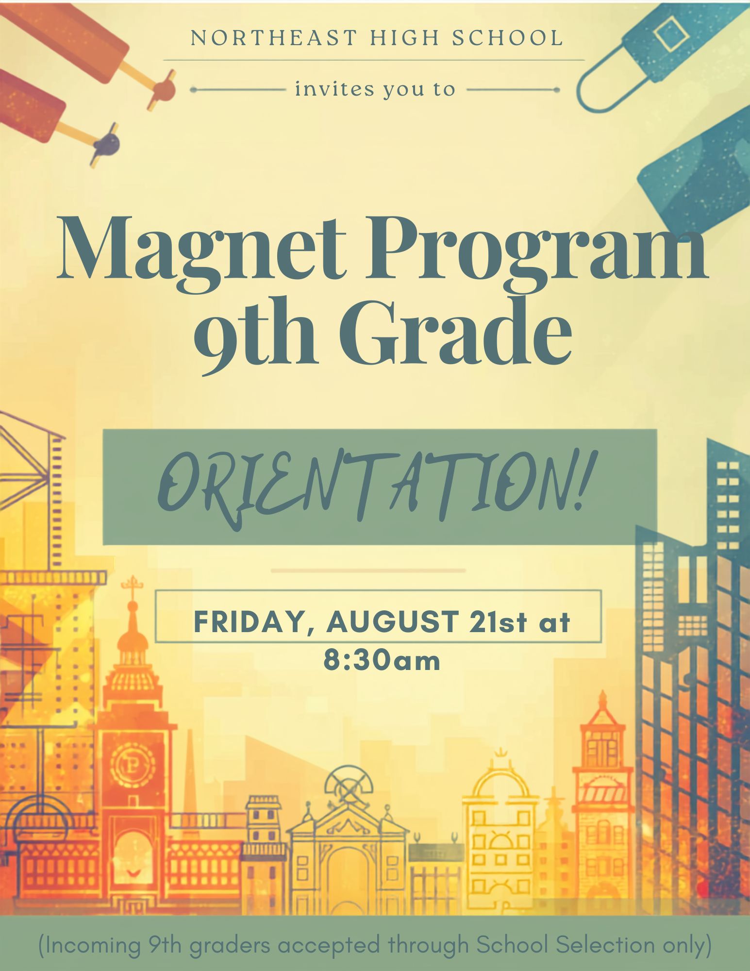 Magnet orientation